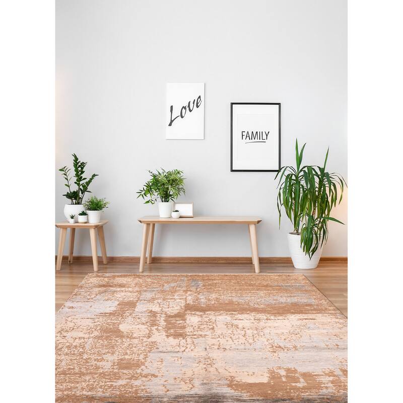 ECARPETGALLERY Hand-knotted Legacy Brown Rug - 8'9 x 11'10