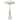 Uttermost Apex White Concrete Accent Table - 13"W x 24"H x 13"D