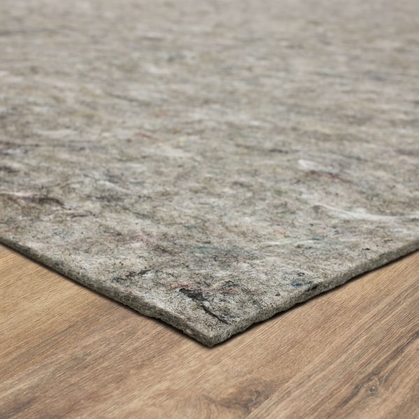 slide 2 of 17, Mohawk Home Non Slip Rug Pad 1/4" Inch Thick Felt Cushion Reversible Extra Grip - Grey