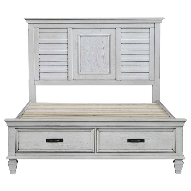 Franco 4-Piece Storage Platform Bedroom Set