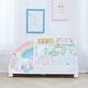 preview thumbnail 2 of 8, Fantasy Fields - Rainbow Wooden Display Bookcase - White - 33.5"W x 11.5"L x 17.75"H