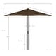 preview thumbnail 110 of 143, North Bend 9-foot Round Auto-tilt, Bronze Finish, Sunbrella Patio Umbrella by Havenside Home