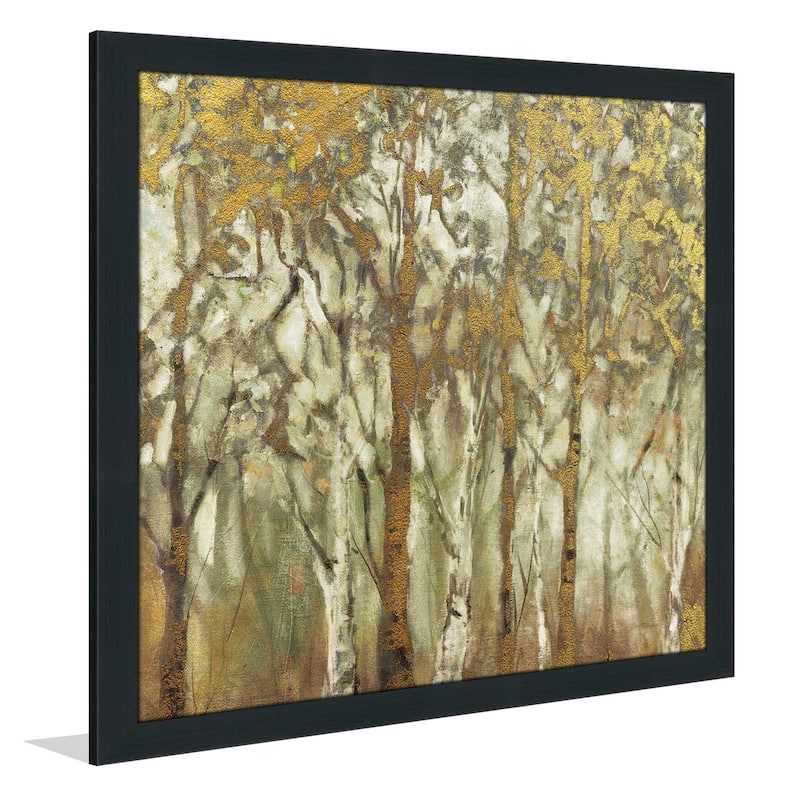 "Birch Grove West" by Carol Robinson Print on Acrylic
