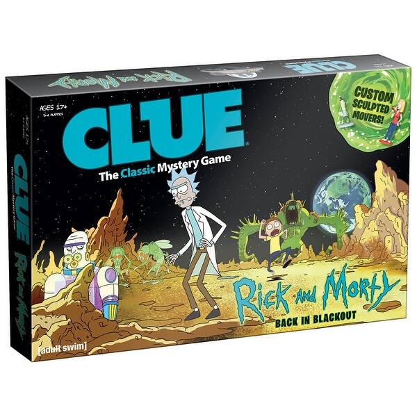 Shop Rick And Morty Clue Board Game Multi Free Shipping