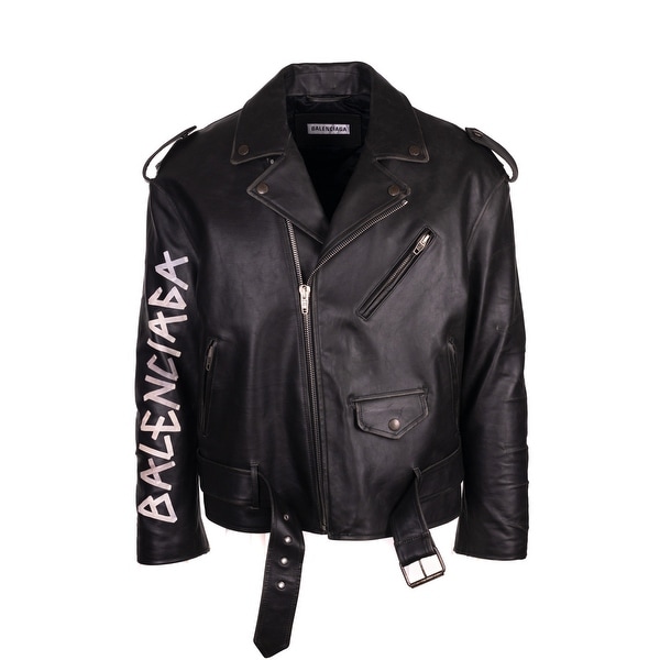 balenciaga biker jacket