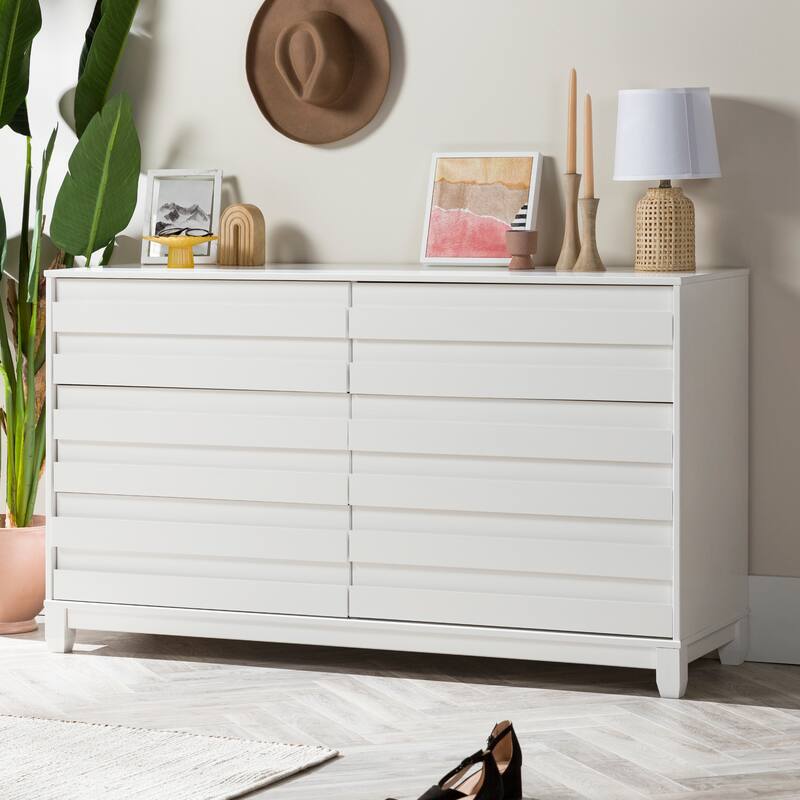 Middlebrook Contemporary Solid Wood 6-Drawer Dresser