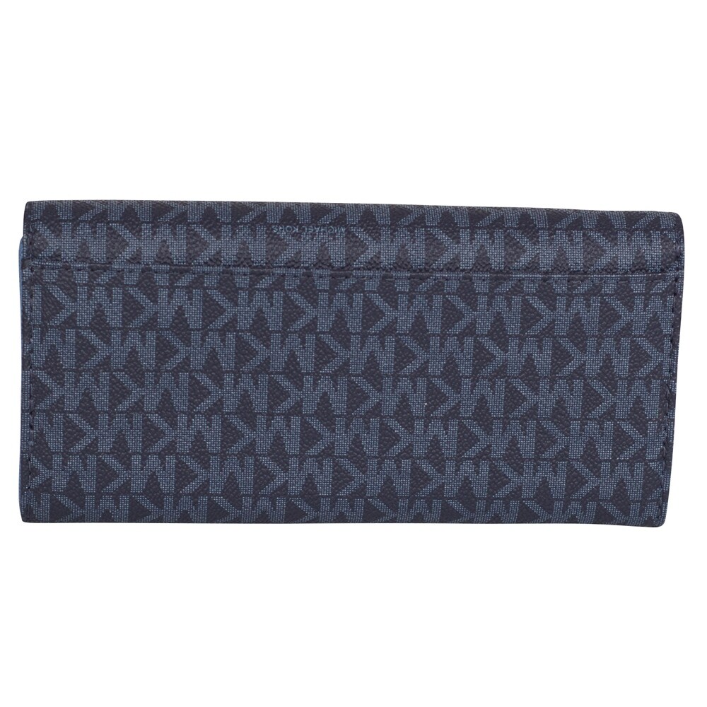 mk denim wallet