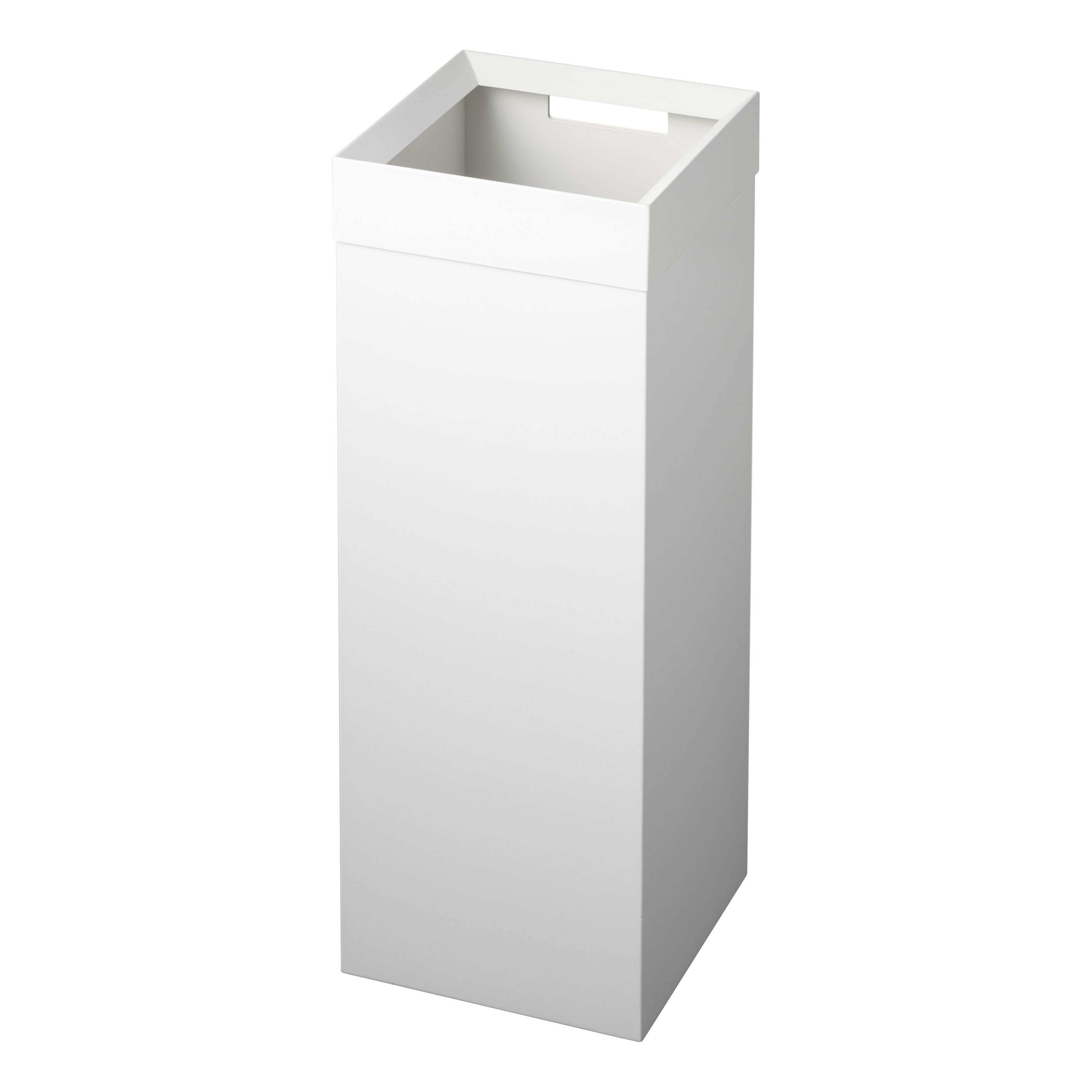 Yamazaki Home Trash Can, Steel, 7.25 gallons, 27 liters