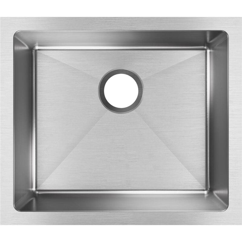 Elkay Crosstown 21-1/2" Undermount Single Basin Stainless Steel - Stainless Steel