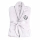 preview thumbnail 42 of 63, Superior 100% Cotton Embroidered Adult Unisex Luxury Bathrobe Small-Medium - Letter SUPERIOR