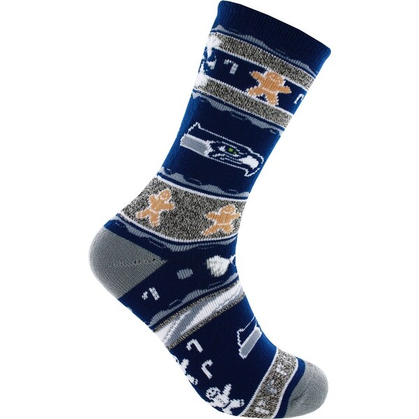Seattle Seahawks Ugly Christmas Socks