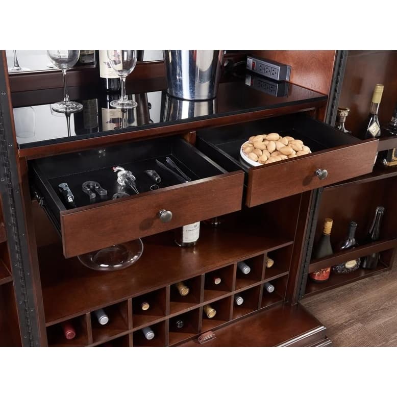 The Ashton Home Bar and Wine Cabinet