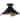 Matte Black One Light Semi Flush Mount from the Quoizel Semi-Flush Mount Collection