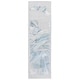 preview thumbnail 6 of 13, SAFAVIEH Handmade Fifth Avenue Idske Mid-Century Modern Wool Rug 2'3" x 8' Runner - Beige/Blue - Runner
