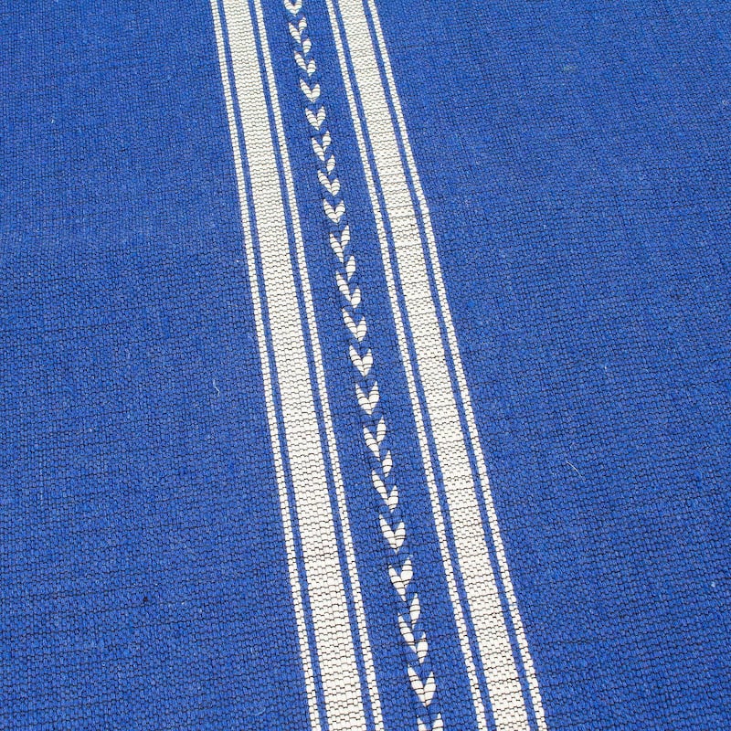 Novica Handmade Magical Blue Cotton Placemat