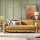 preview thumbnail 1 of 39, HULALA HOME Isai Modern Curved Velvet Sofa Camel