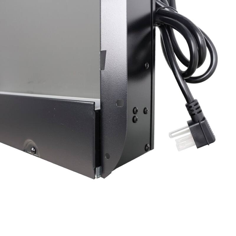 50" & 60" Ultra Thin Recessed Wall Mount Electric Fireplace with Multi-Color Flame & Remote