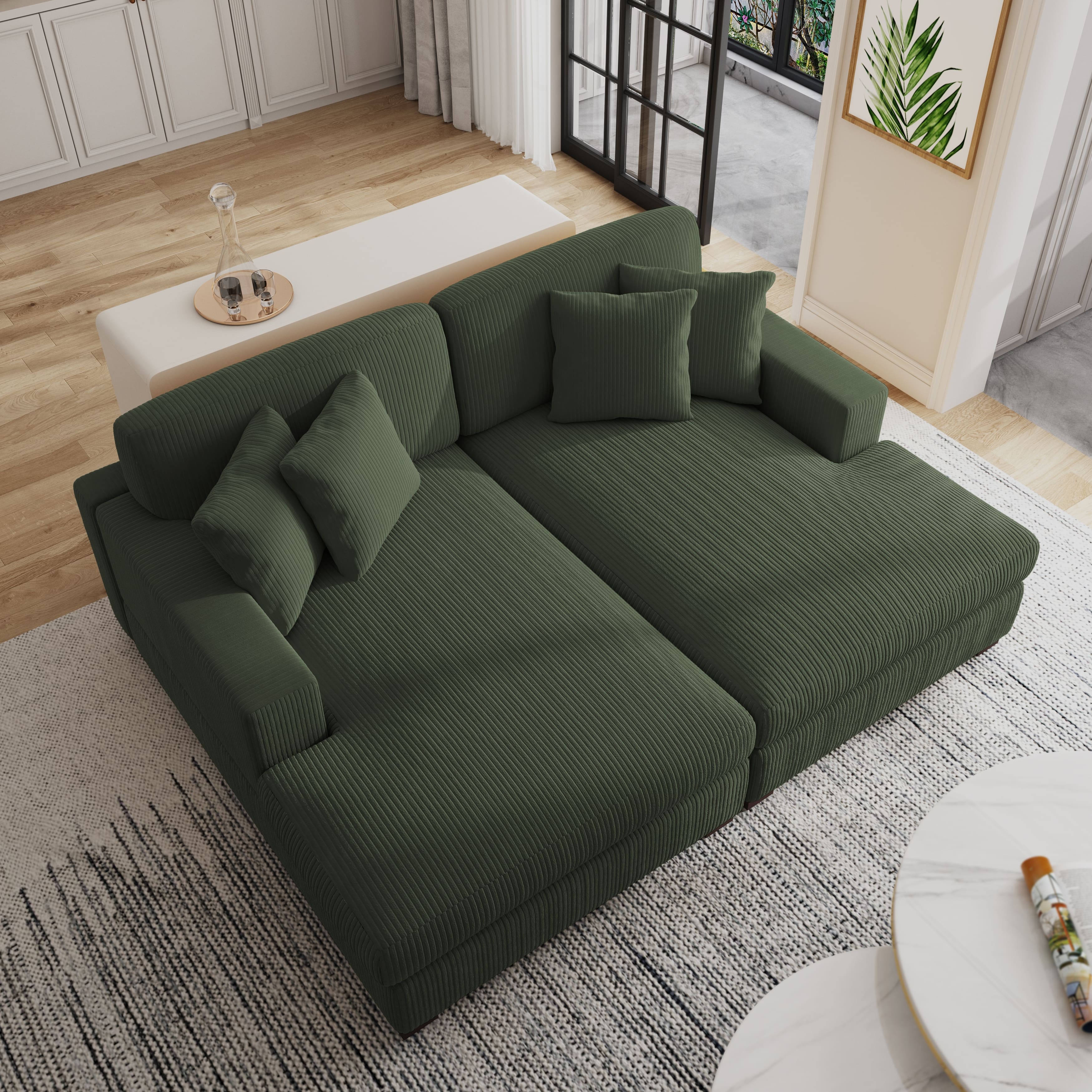 Option Green/2 Chaise