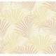 preview thumbnail 3 of 3, Seabrook Designs Hollywood Palm Unpasted Wallpaper 27 in. W x 27 ft. L - Golden Pink