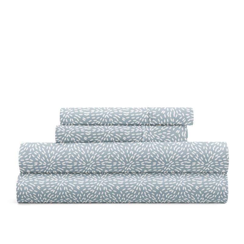Delicate Details Patterned Ultra-Soft Bed Sheet Sets