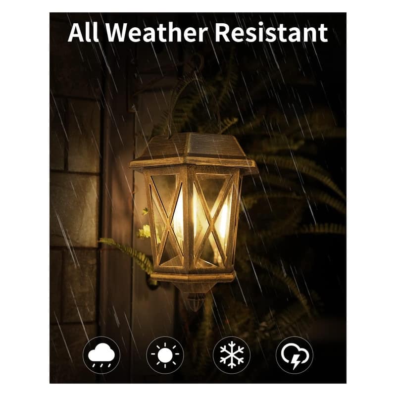 Solar Lanterns Outdoor Waterproof, Hanging Solar Lights