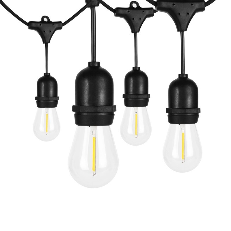 15 LED 54ft LED Outdoor String Light Bed Bath Beyond 35497828