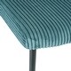 preview thumbnail 3 of 9, Green Fabric Dining Chair Dressing Chairs Stool Side Chairs Set of 2