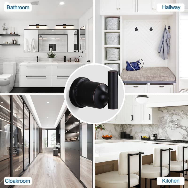 WOWOW 304 Stainless Steel Bathroom Towel Hook