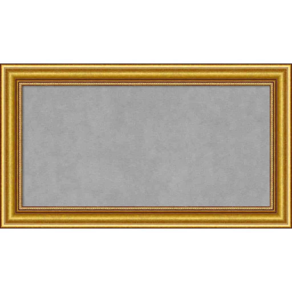 Amanti Art Townhouse Gold Framed Magnetic Board