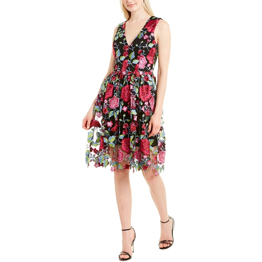 dress the population ally lace dress