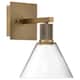 Option Antique Brushed Brass / Clear Glass