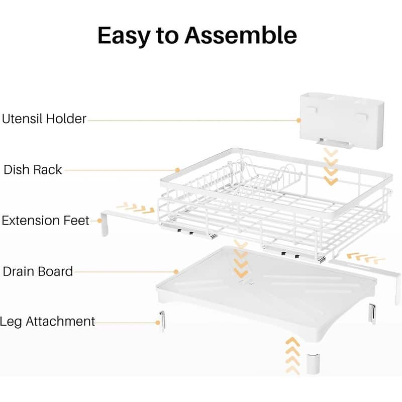 Dish Drying Rack - Extendable Dish Rack
