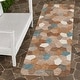 preview thumbnail 94 of 145, Machine Washable Indoor/ Outdoor Modern Loyd Chantille Rug Paprika - 2'3" x 7'6"