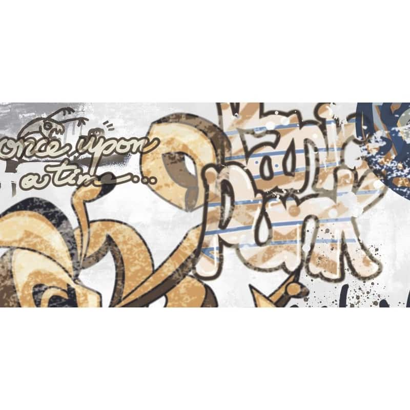 Monroe 24x48 White Matte Graffiti Porcelain Tile - Floor & Wall - Large Format