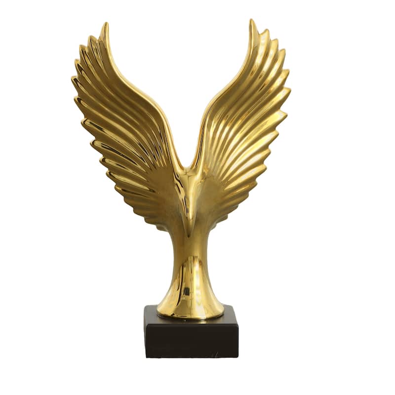 Gold Mockingjay Sculpture