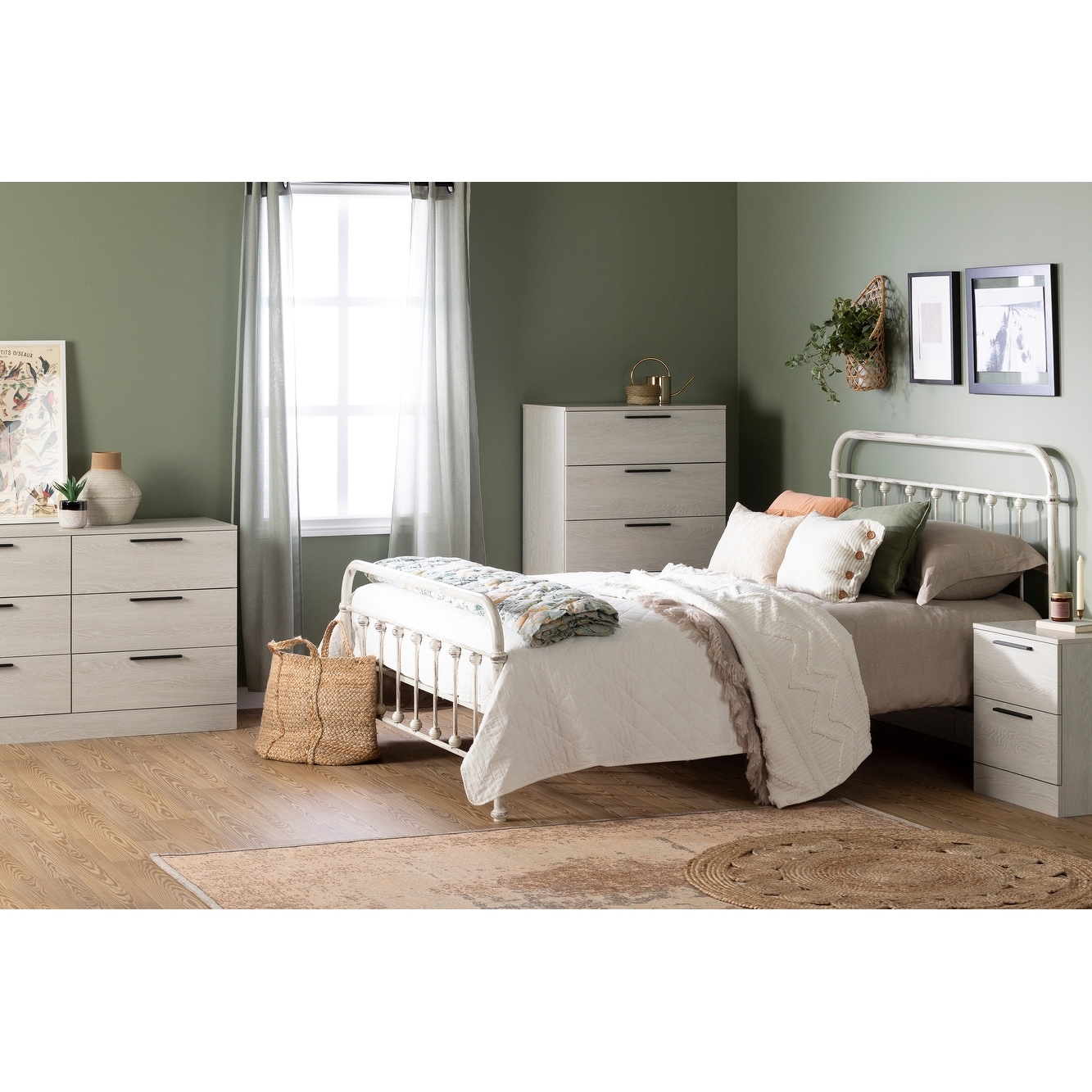 South shore step one 6 drawer shop double dresser