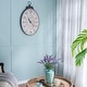preview thumbnail 7 of 12, 18" x 29" Oval Wall Clock