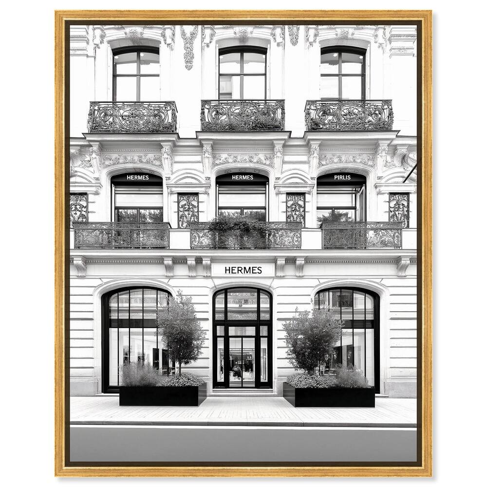 Lux Store Front Canvas by Art Remedy