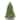 4.5FT Unlit Artificial Christmas Tree, Premium Hinged PVC Pine with Dense Branches, Easy Assembly, Metal Base