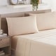 preview thumbnail 4 of 23, Aston & Arden Linacel and Lyocell Sheet Set California King - Beige