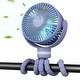 preview thumbnail 1 of 6, USB Rechargeable Handheld Cooling Fan for Travel - No Size