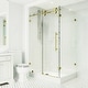 preview thumbnail 14 of 97, VIGO Winslow Frameless Sliding Shower Enclosure