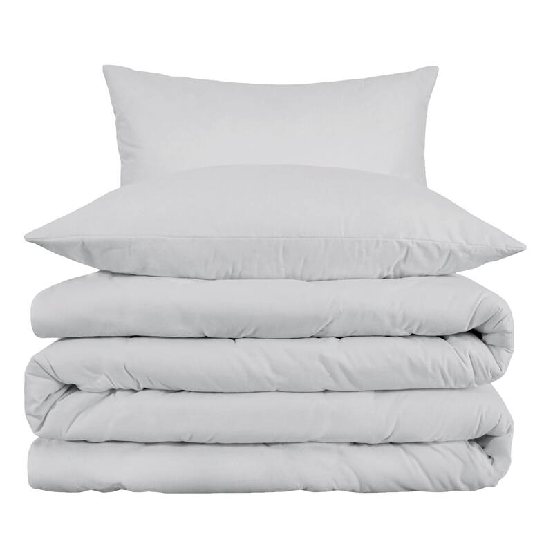 Egyptian Cotton 1000 Thread Count 3 Piece Duvet Cover Set by Superior