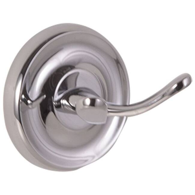 Design House San Martin Double Robe Hook - Polished Chrome