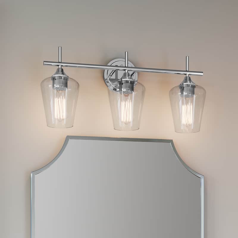 Ashford 3-Light Vanity Chrome