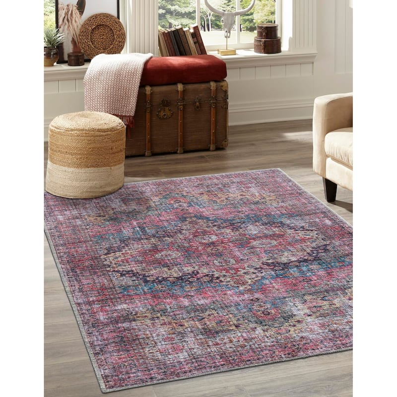 Traditional Shara Collection Area Rug - 10'6"x13' - Multi