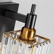 preview thumbnail 169 of 182, 2/3/4-Light Modern Bathroom Crystal Vanity Light Wall Sconces