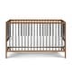 preview thumbnail 2 of 3, Pixie Finn 3-in-1 Crib in Walnut/Charcoal - Walnut Brown