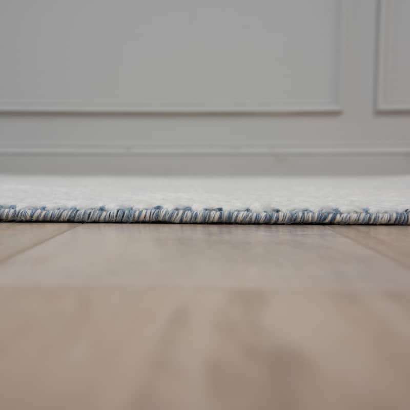 Alora Decor Haze Contemporary Basketweave Area Rug