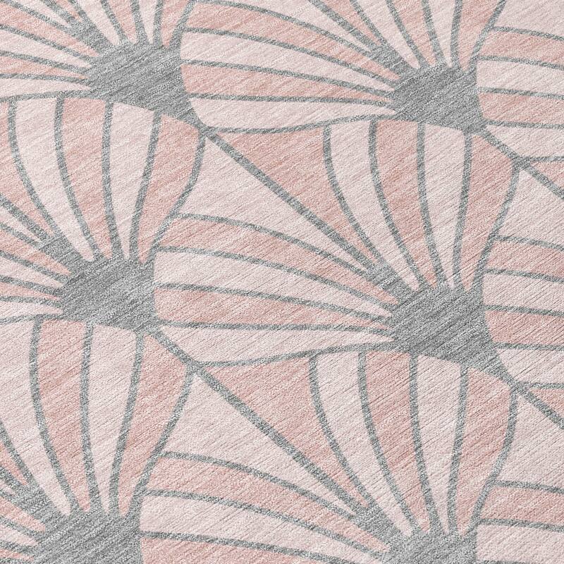 Machine Washable Indoor/ Outdoor Casual Kim Chantille Rug